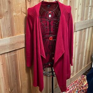 ❤️❤️❤️BOGOHO ❤️❤️❤️Talbots Red Cardigan
